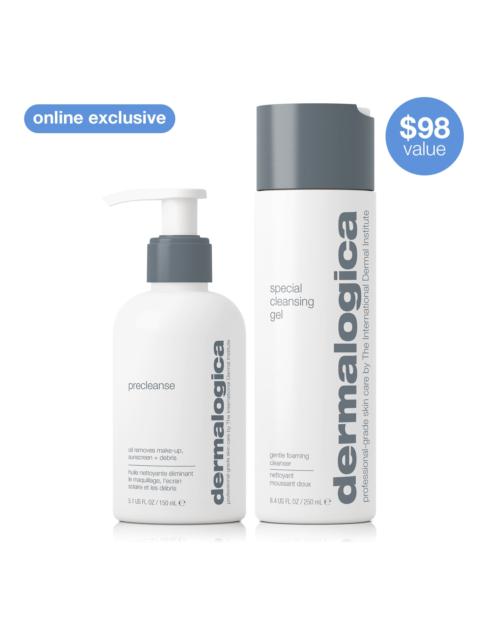 Dermalogica double cleanse set (2 full-size)