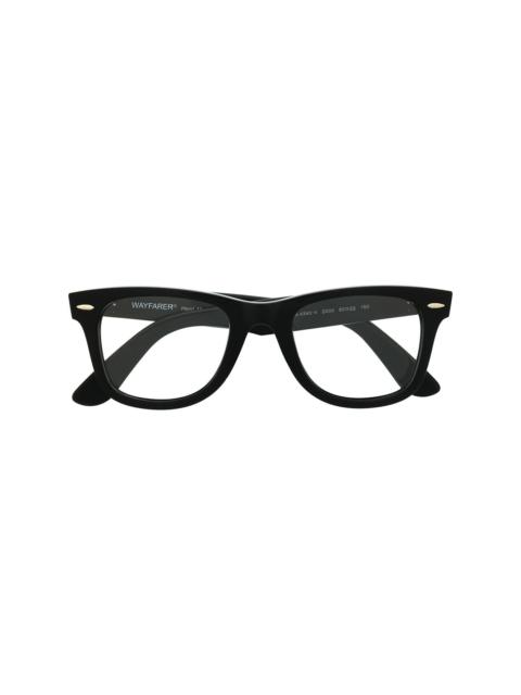 Ray-Ban bold frame glasses
