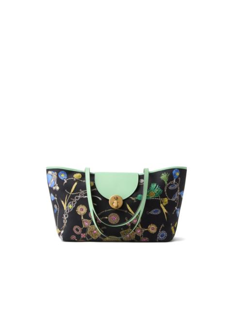 VERSACE Vivian printed small canvas tote