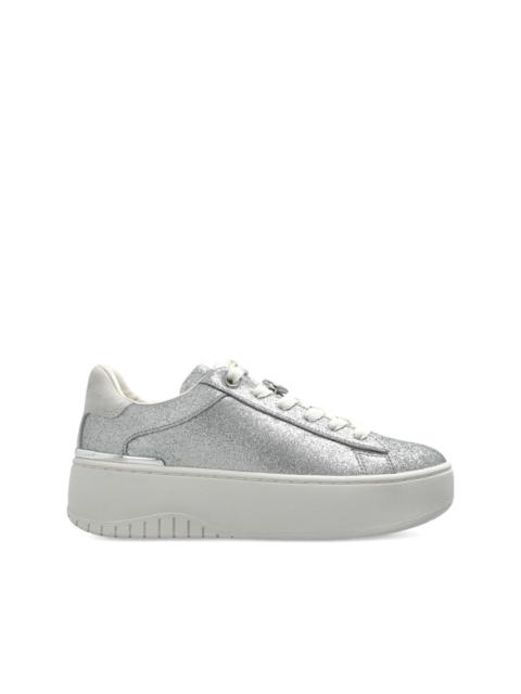MICHAEL KORS logo-detail glitter-embellishment sneakers