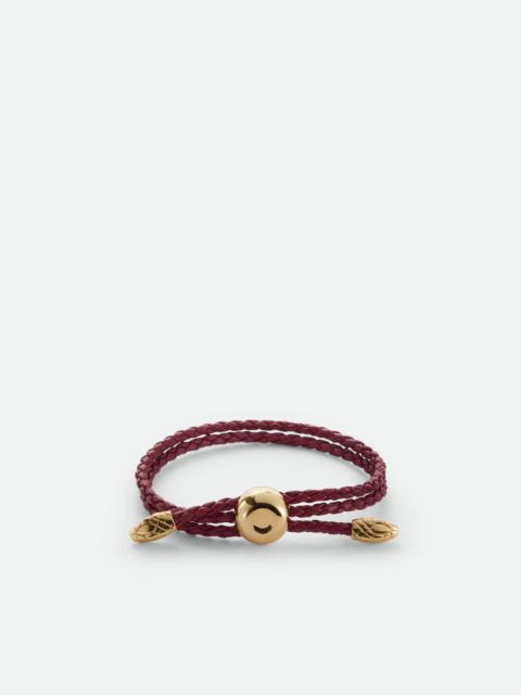 Bottega Veneta Adam Leather Bracelet