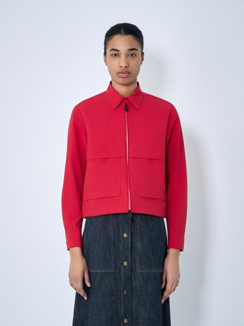 Moncler Grenoble Zip-Up Cotton Jacket