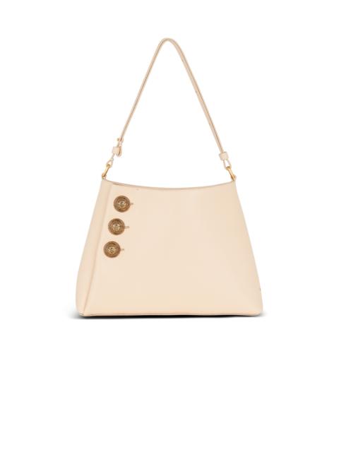 Emblème handbag in grained leather