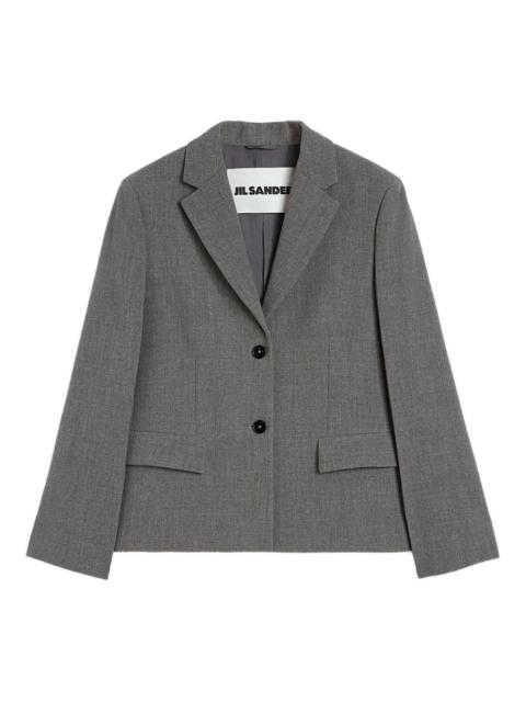 Jil Sander mélange-effect blazer