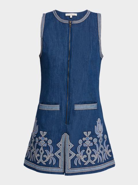 RAMY BROOK Paulina Denim Mini Dress