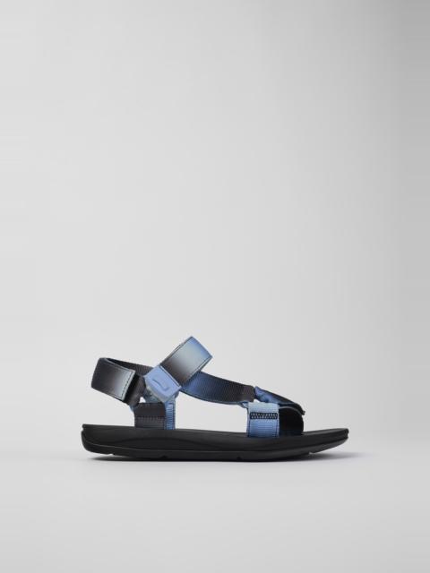 CAMPER Twins Multicolored Textile Sandal for Men