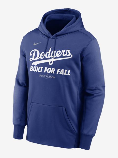 Nike Los Angeles Dodgers 2025 Postseason Authentic Collection Men’s Nike Therma MLB Pullover Hoodie