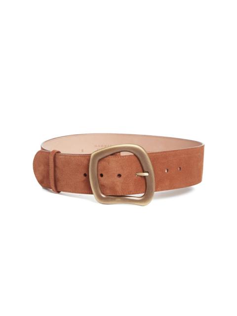 Large Simone Belt in Suede