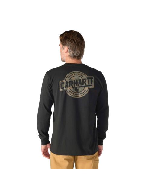Carhartt Irvine Relaxed Camo Badge LS T-Shirt