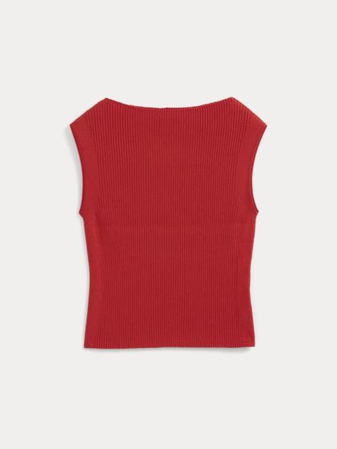 EVERLANE BOAT-NECK RIBBED KNIT
