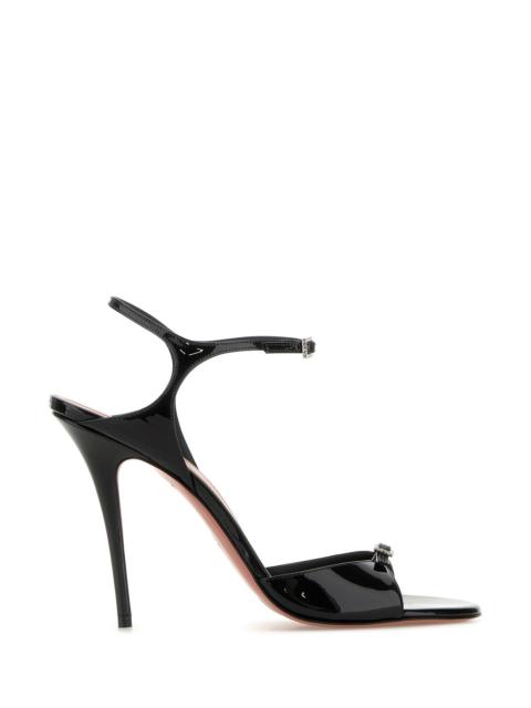 Black leather Adut sandals