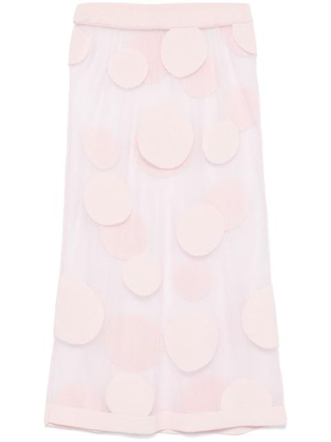 VIKTOR & ROLF polka-dot midi skirt