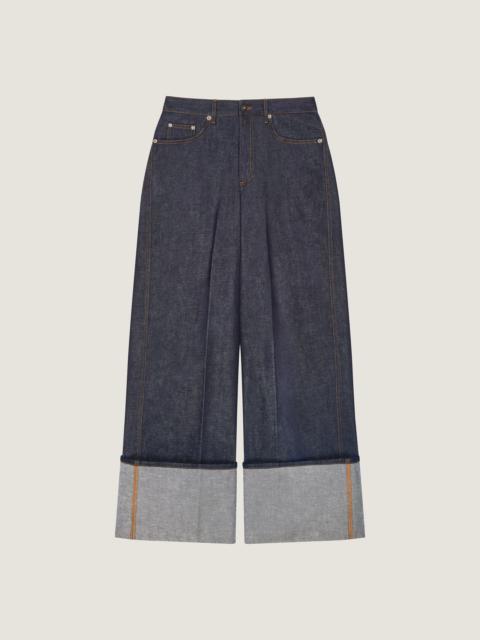 Givenchy RAW TURN-UP JEANS