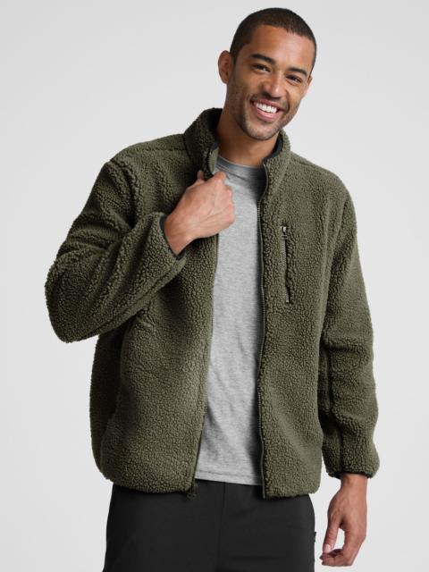 BEYOND YOGA Boucle Fleece Men's Zip Jacket