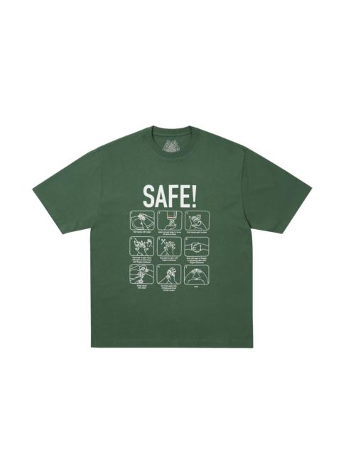 PALACE SAFE T-SHIRT RACEY GREEN