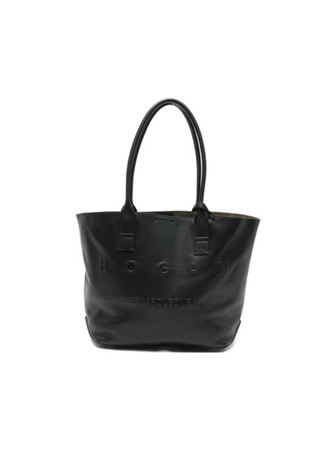 HOGAN small Address embossed tote bag