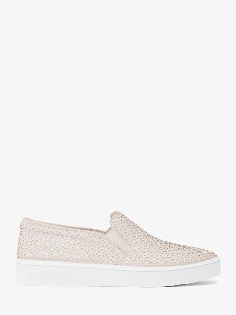 MICHAEL KORS Keaton Perforated Slip On Sneaker