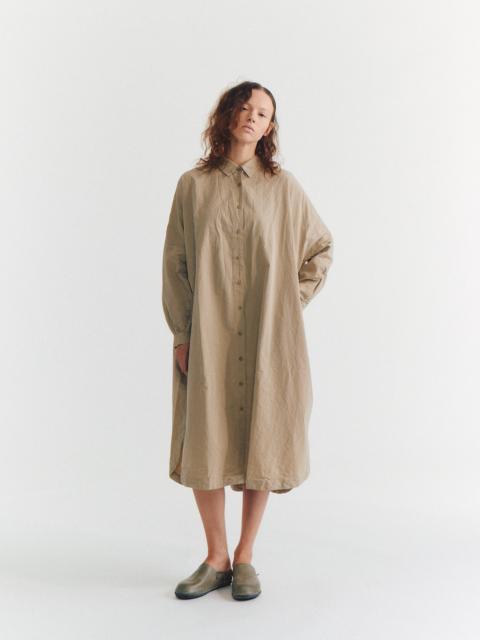CASEY/CASEY YURI DRESS - PAPER COT - OATMEAL