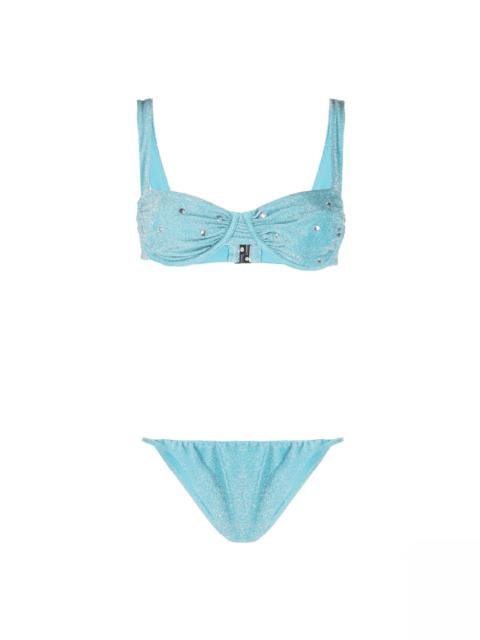 House of Sunny Topaz Clarity bikini set