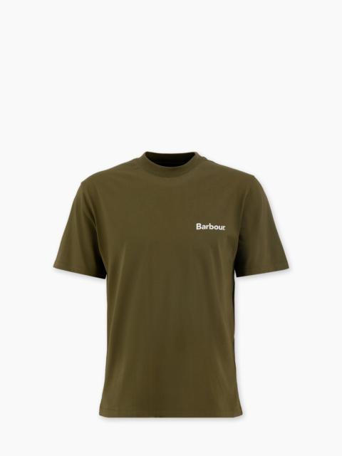 Barbour BARBOUR CAMBER OVERSIZED T-SHIRT MID OLIVE