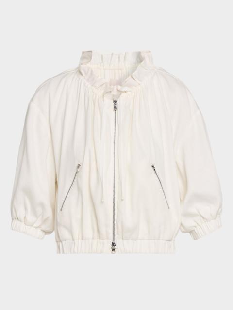 Cinq à Sept Kaylie Linen-Blend Jacket