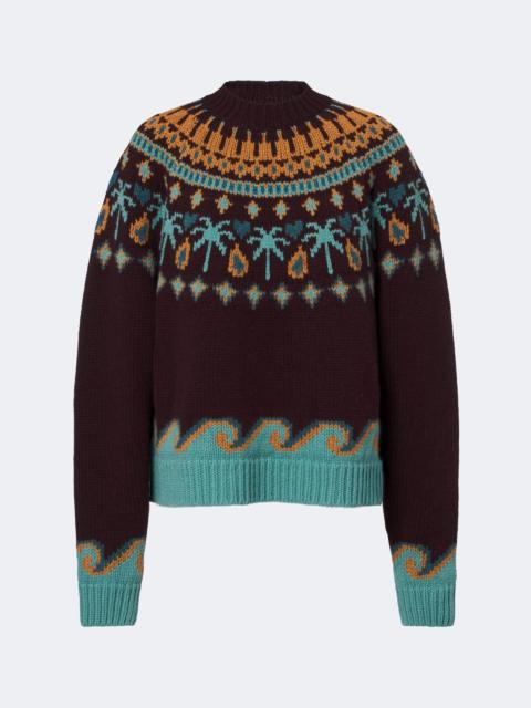 Alanui Sweet Winter virgin wool sweater