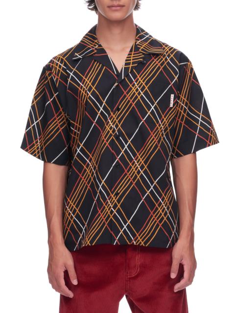 Marni Stripe Bowling Shirt