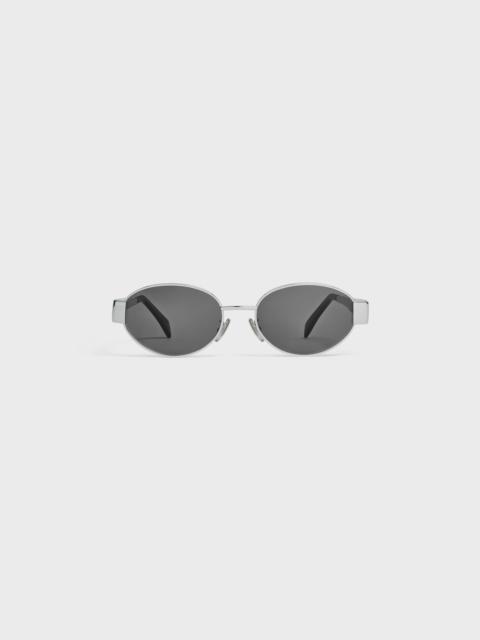 CELINE Triomphe Metal 01 Sunglasses in Metal