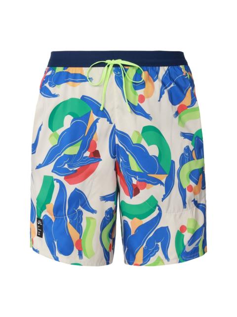 Nike Nike x Kelly Anna London Crossover Drawstring Sports Shorts Multicolor Multi-color CZ9201-008