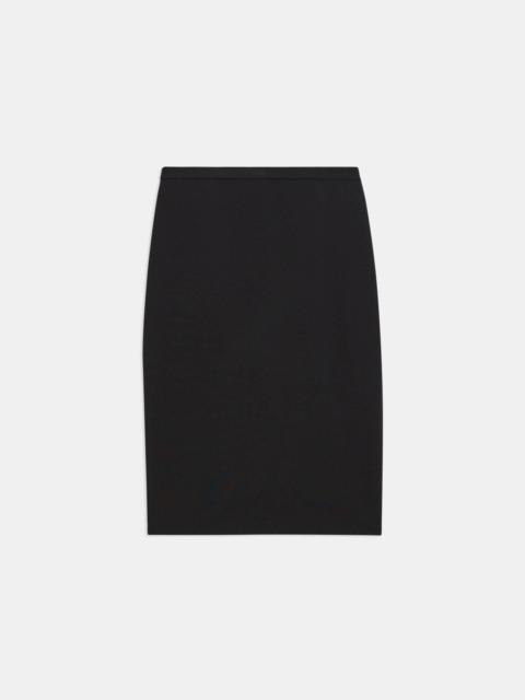 Theory Slim Pencil Skirt in Stretch Wool