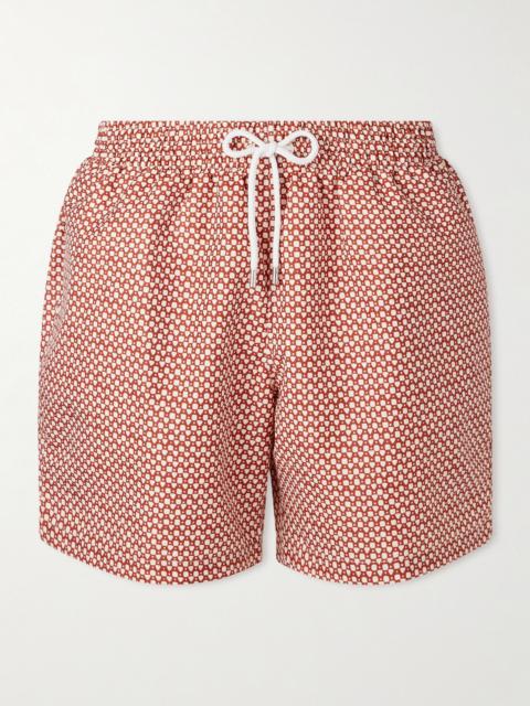 Derek Rose Tropez Straight-Leg Mid-Length Printed Swim Shorts