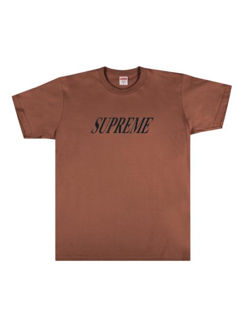 Supreme Slap Shot Tee 'Brown'