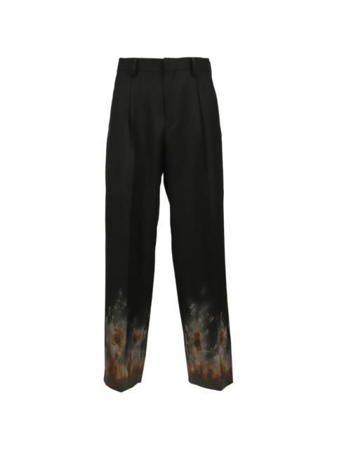 doublet straight tailored trousers
