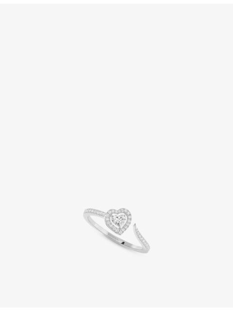 MESSIKA Joy 18ct White-Gold And 0.03ct Diamond Ring