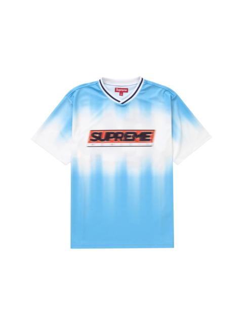 Supreme Supreme Blur Soccer Jersey Blue
