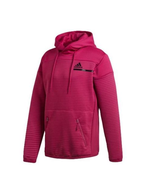 adidas adidas Mzne Coldrdy Po Sports Pullover Hoodie Red FS7214