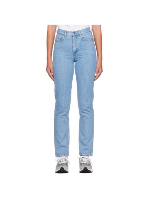 Blue Standard Jeans