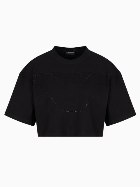 EMPORIO ARMANI CROPPED T-SHIRTS