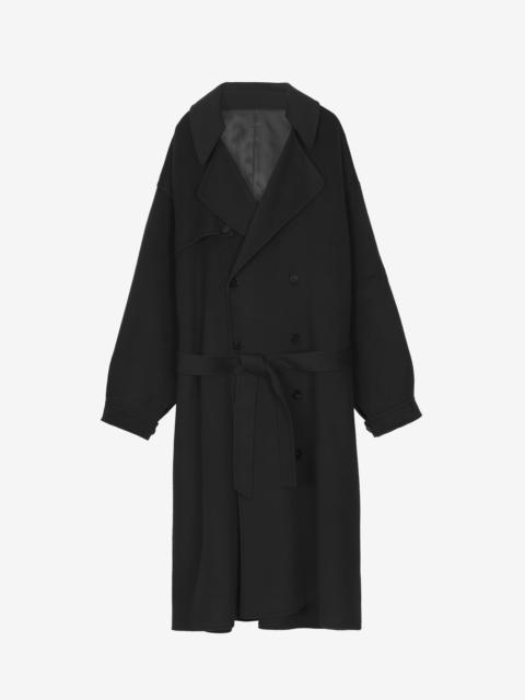 The Frankie Shop Mavis Long Coat - Black