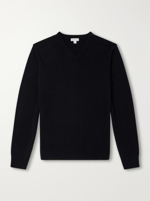 Sunspel Cashmere V-Neck Sweater