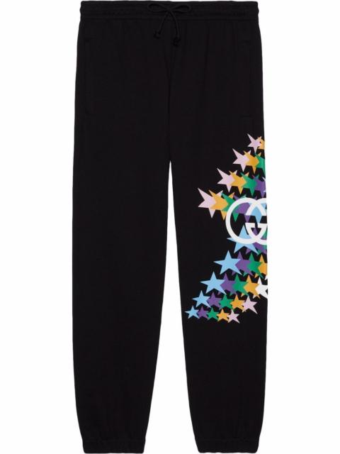 GUCCI star-print track pants