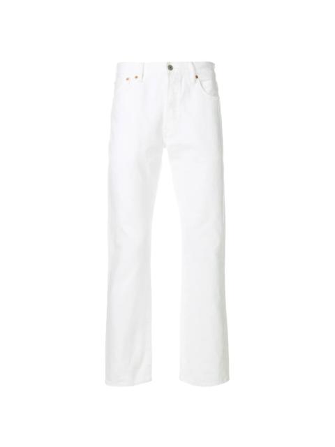 Levi's Shrink-to-fit Straight Fit Jeans "Optic White" 00501 0651