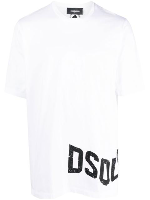 DSQUARED2 logo print cotton T-shirt