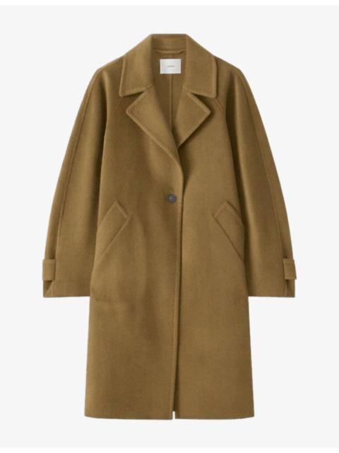 JOSEPH Franco Single-Breasted Wool and Cashmere Coat