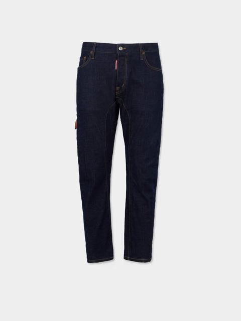DSQUARED2 D2 COTTAGE NEW BIKER JEANS