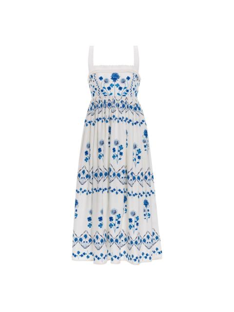 Agua by Agua Bendita Barbara Ventura Midi Dress