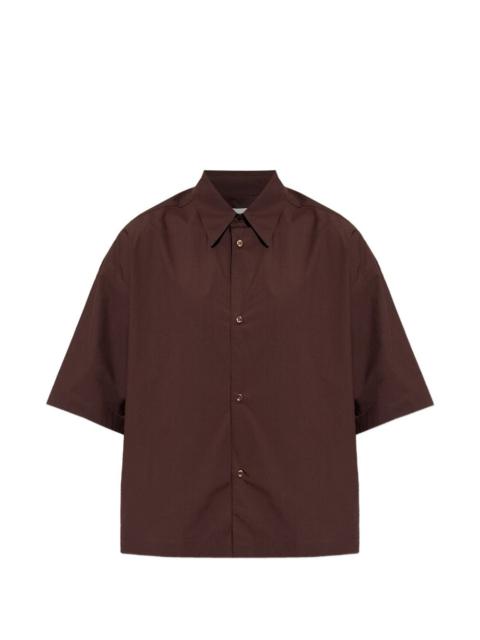 Studio Nicholson poplin short-sleeved shirt