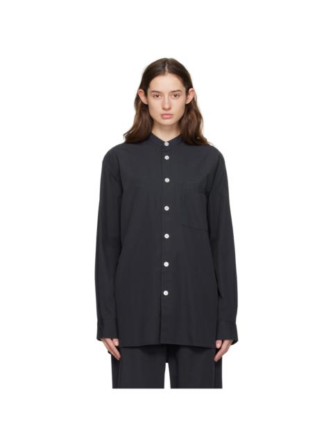 TEKLA Navy Birkenstock Edition Pyjama Shirt