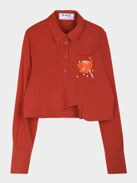 PH5 Nala Cotton Cropped Shirt