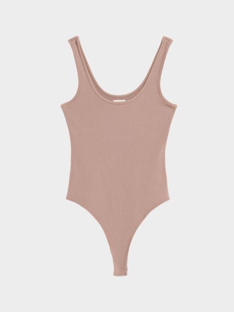 L'AGENCE Nica Scoop-Neck Tank Bodysuit